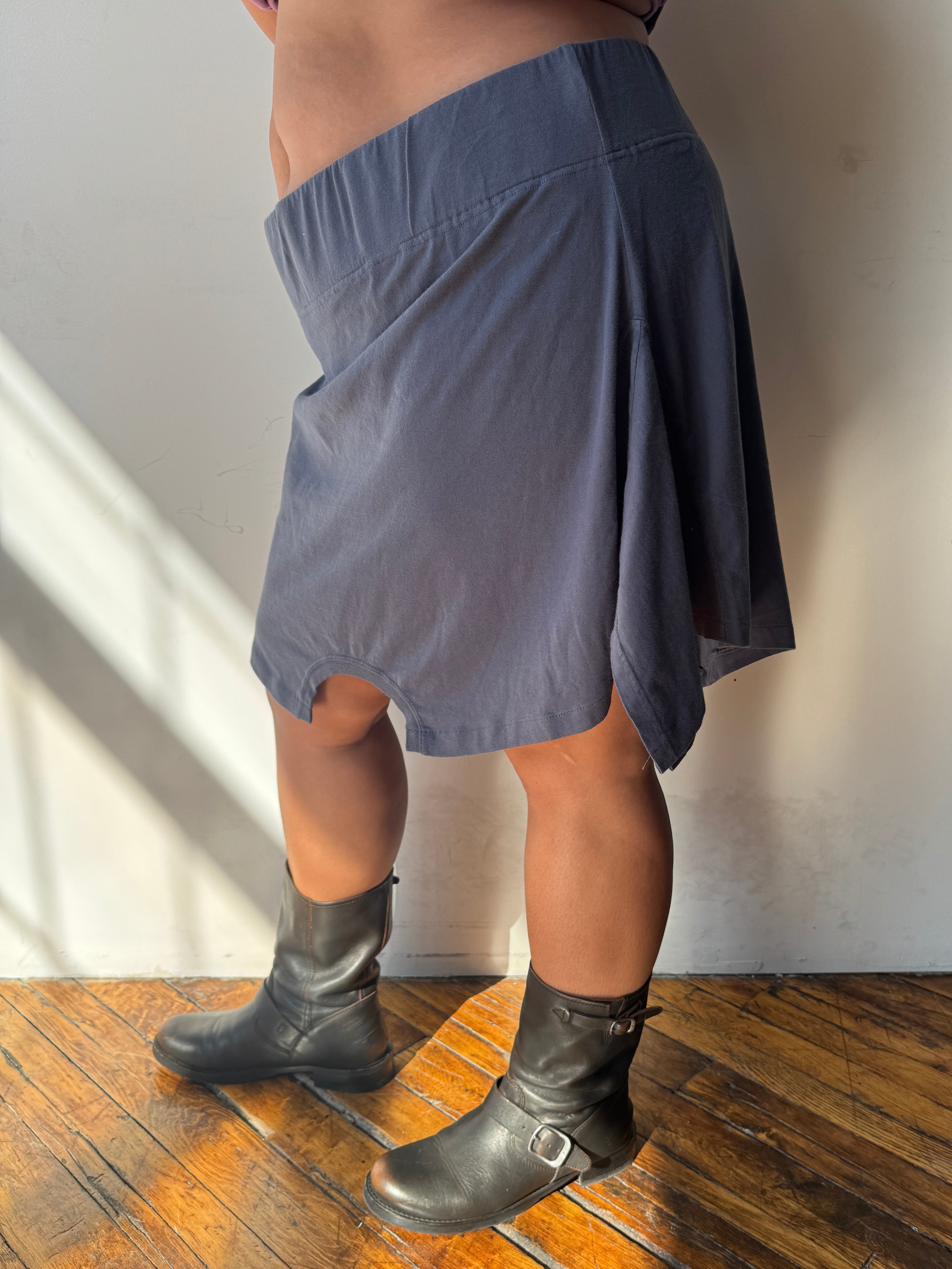 Gina Corrieri - Mini Skirt - Slate (XL/1X + 2X)