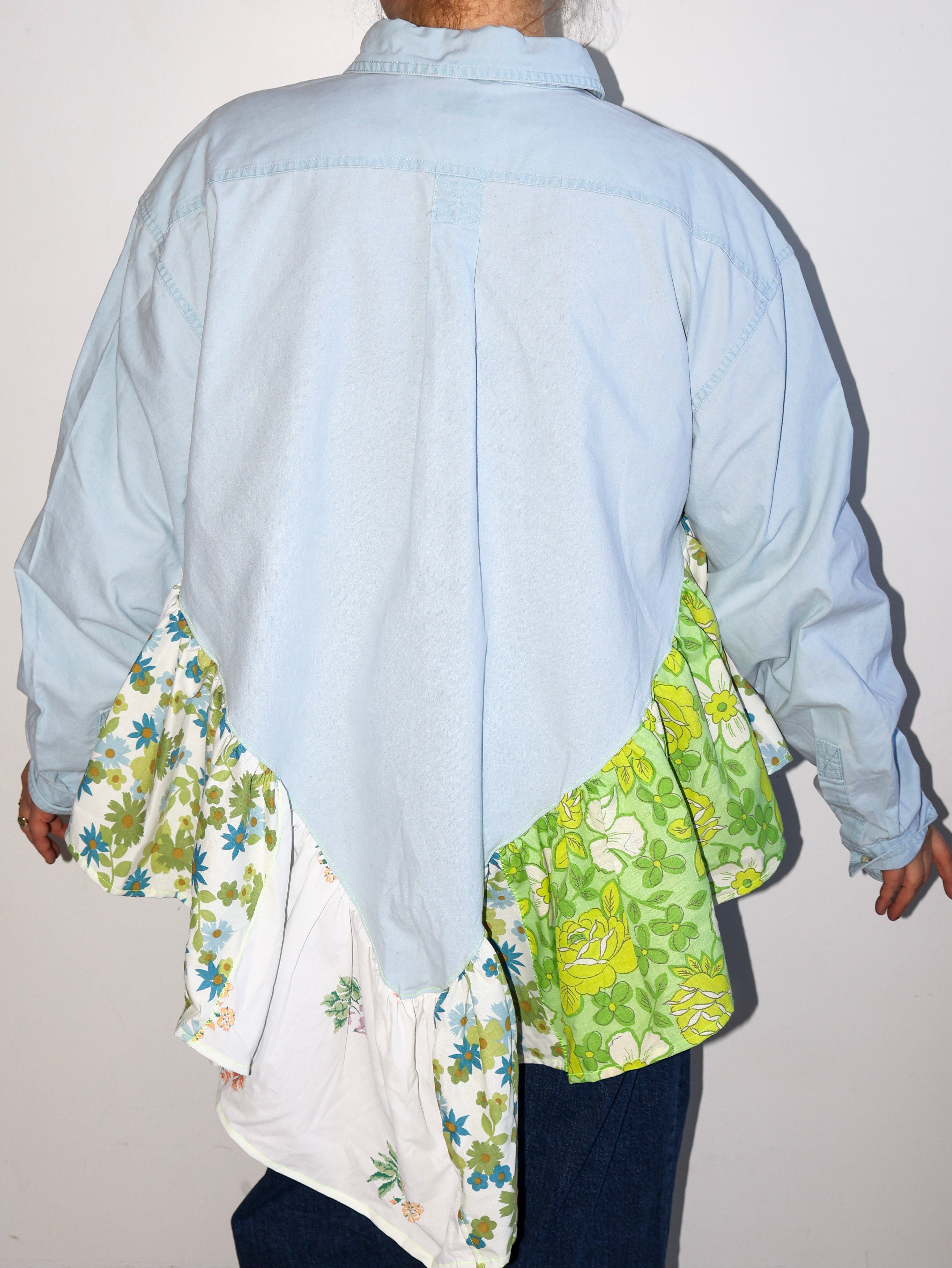 Cassie's Shop - Katrina Ruffle Shirt (2X/3X)