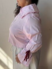 Grandpa's Shirts - Pink Lily Shirt (1X)
