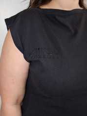 Gina Corrieri x BRZ - Black 180 Top (L/XL + XL/1X)