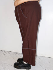 Nettle's Tale - Brown Campbell Pants (XL-4X)