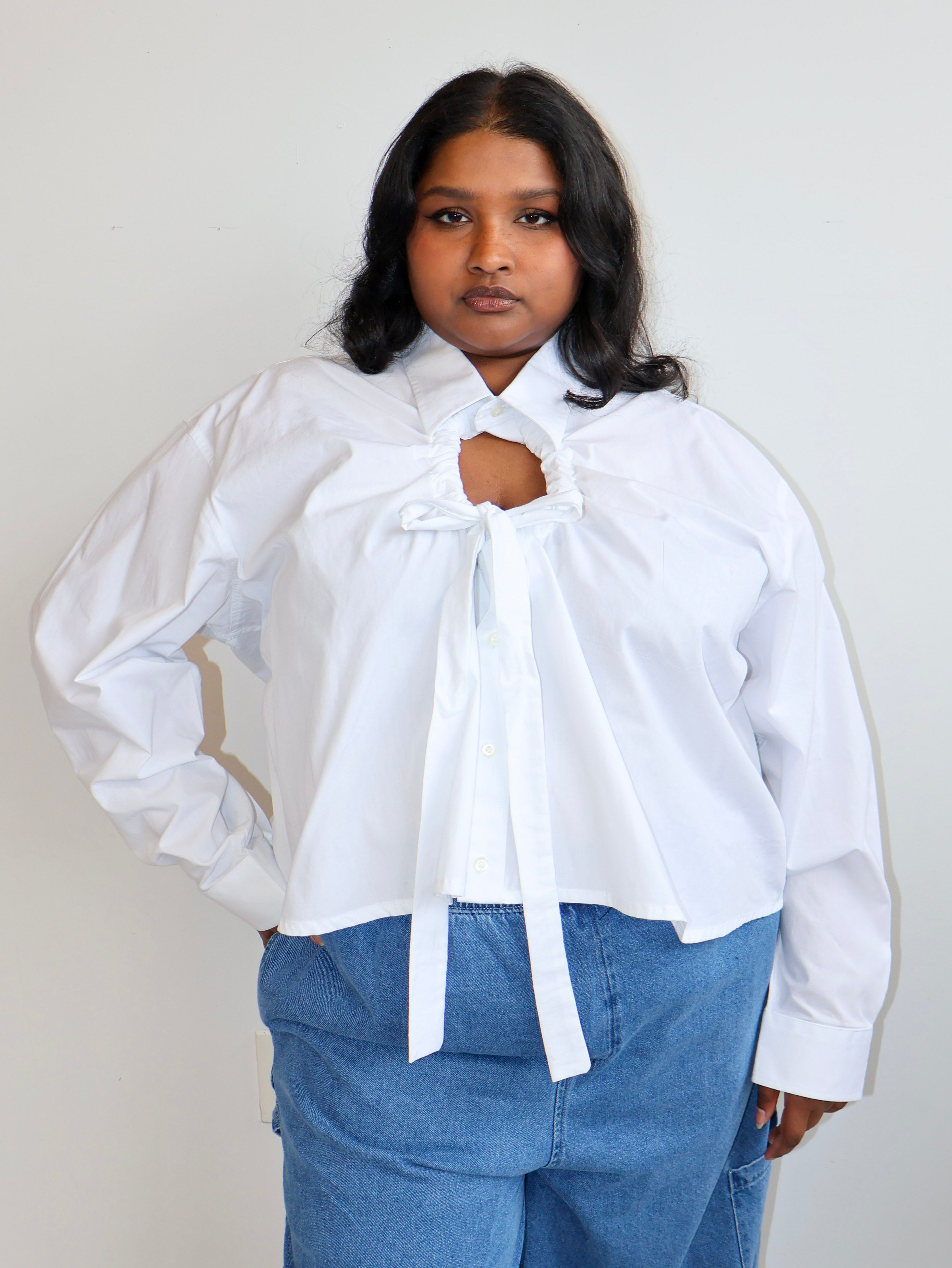 Estudio 1999 x BRZ - White Camisa Ventana (2X + 3X/4X)