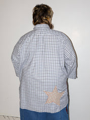 Tiberi x BRZ - Plaid Star Top (3X)