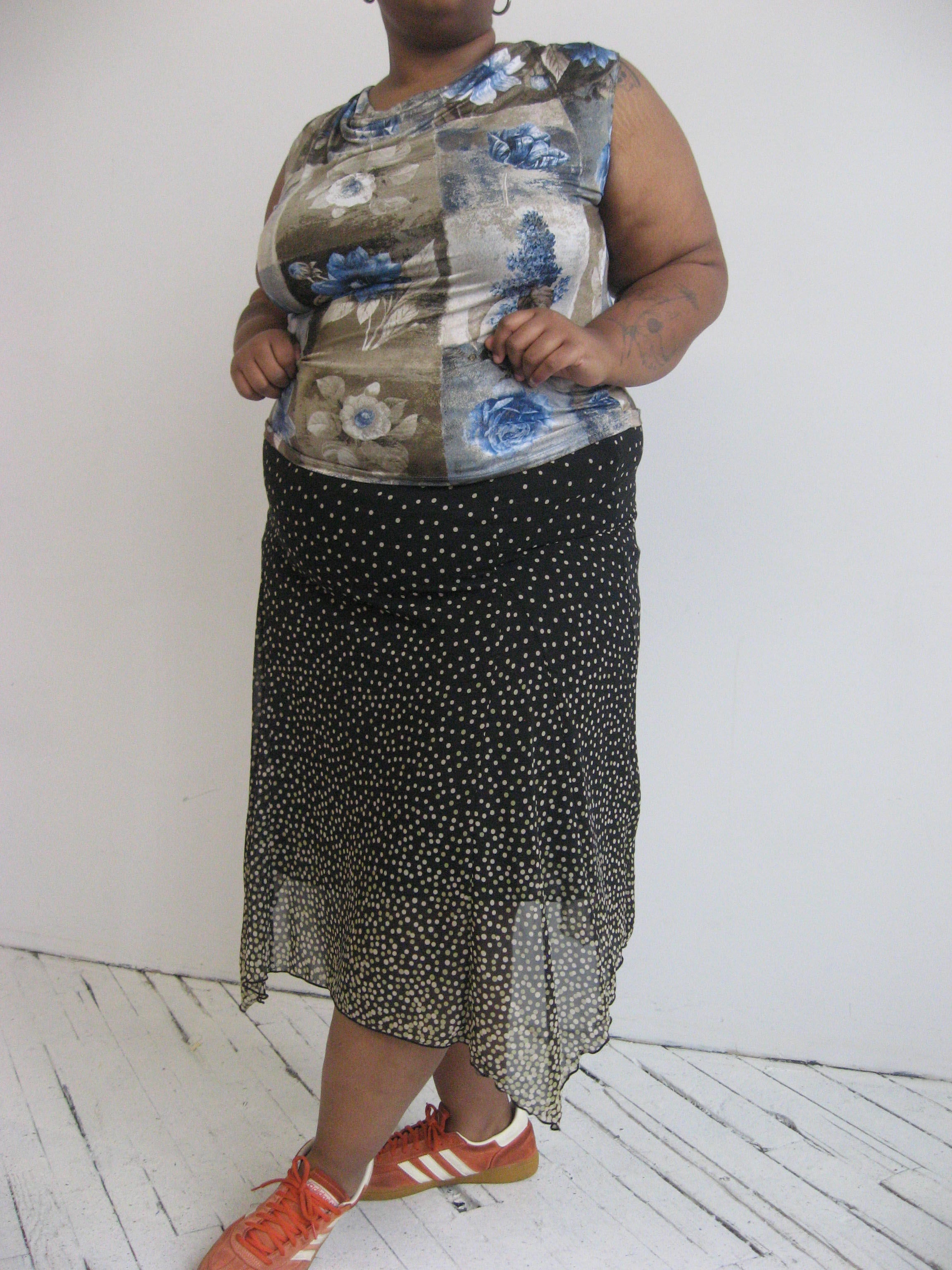 Vintage - Polka Dot Skirt (2X)