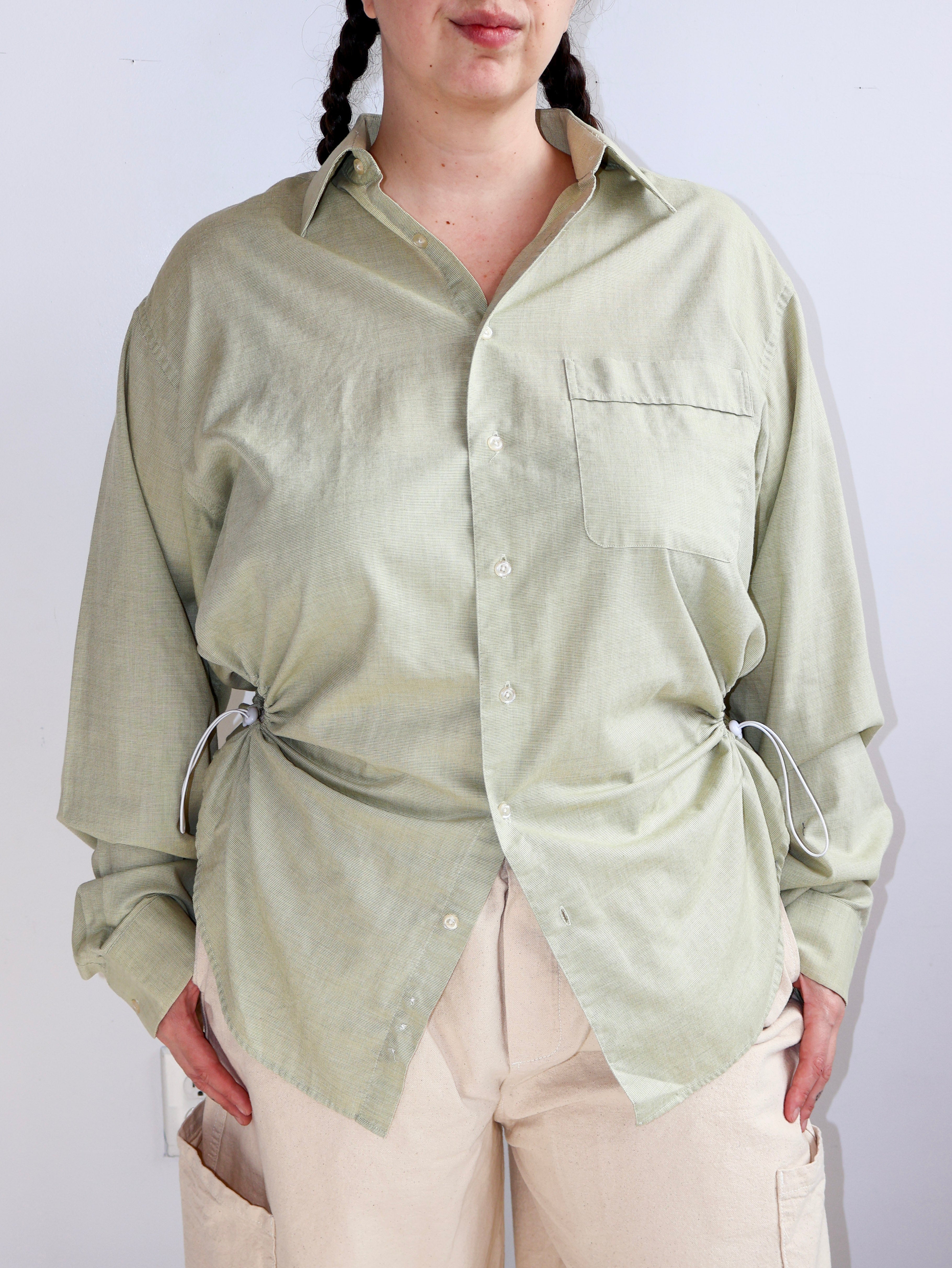 Nena Hansen -  Green Bungee Shirt (1X/2X)