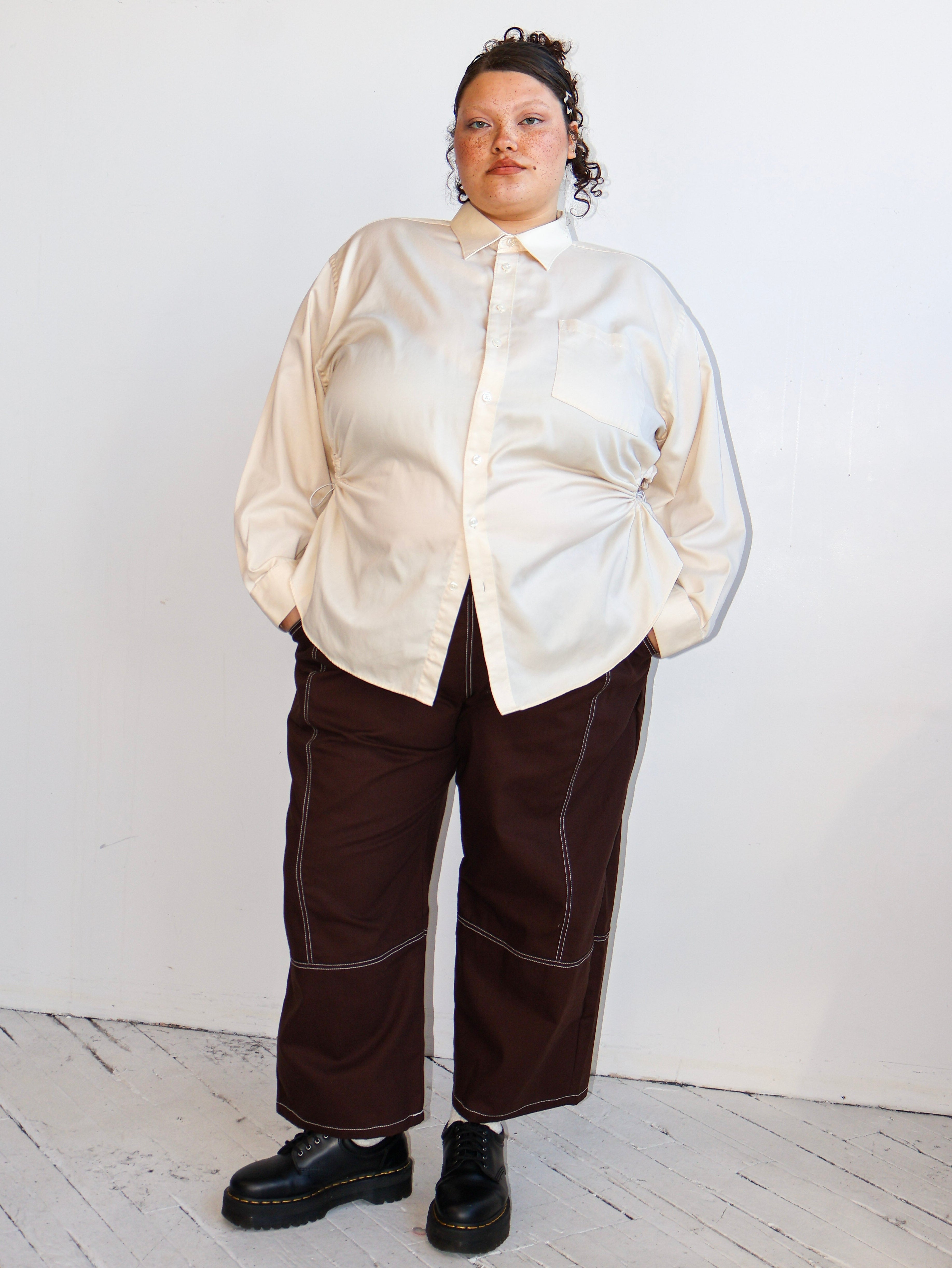 Nena Hansen - Cream Bungee Shirt (3X)