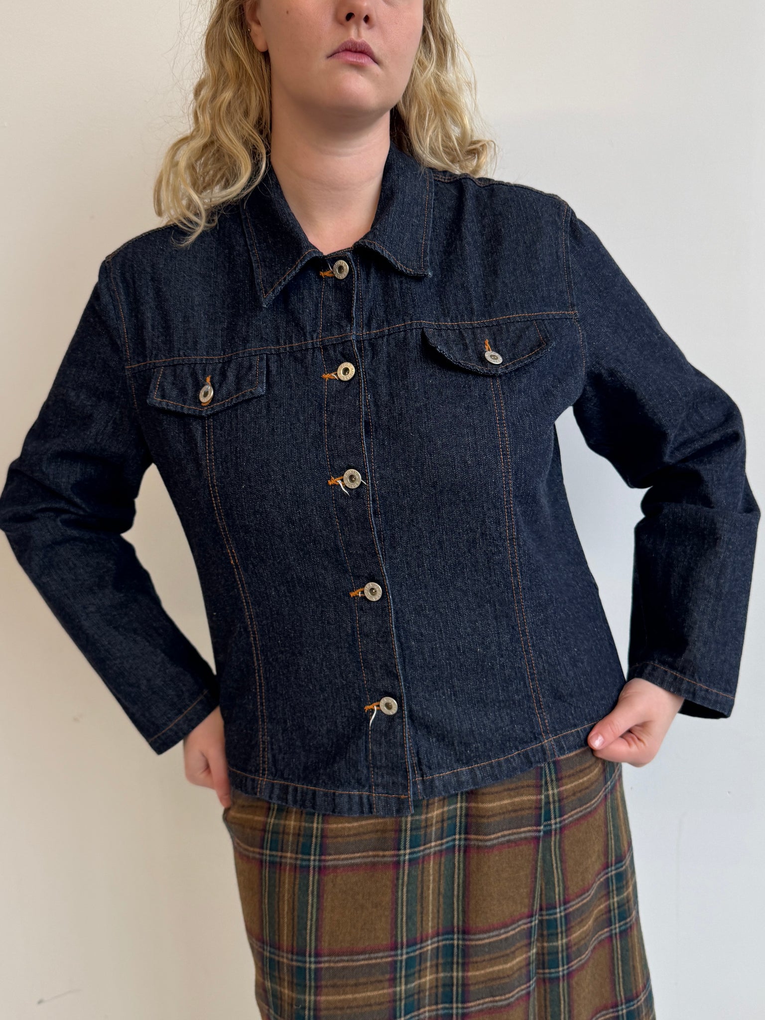 Vintage - Dark Denim Jacket (XL)