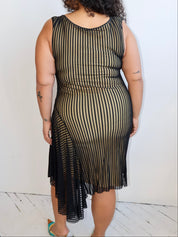 Greta Garmel - Stripe Dress (L-4X)