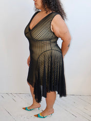 Greta Garmel - Stripe Dress (L-4X)