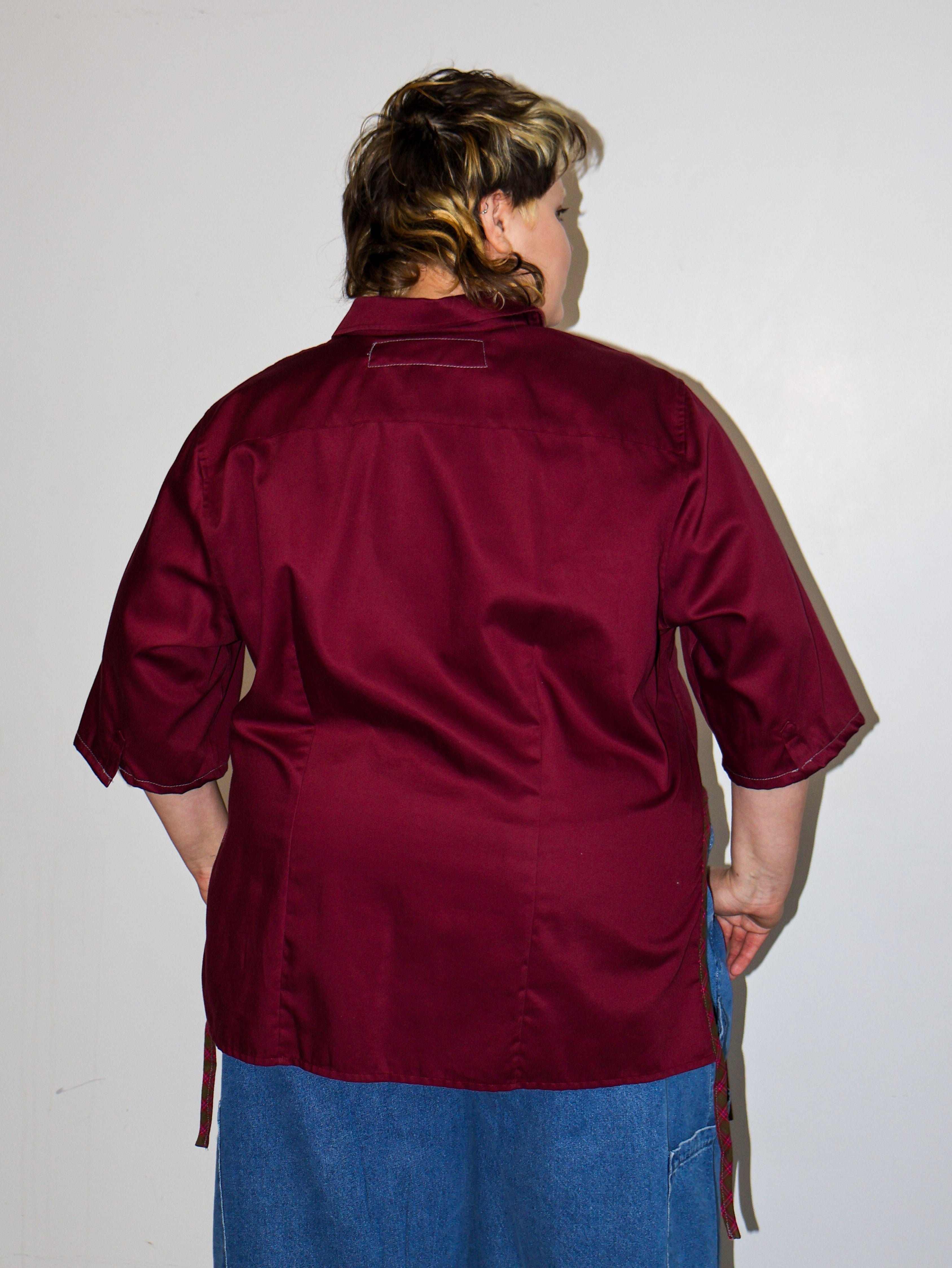 Tiberi x BRZ - Red and Yellow Diamond Top (2X)