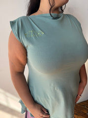 Gina Corrieri - 180 Top - Light Green (XL/1X + 3X)