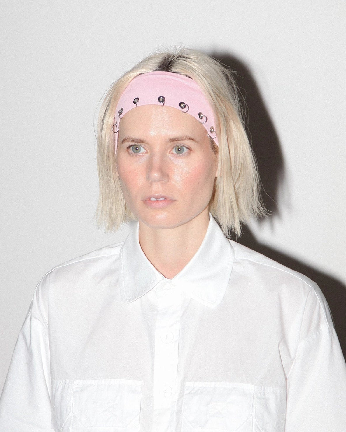 KKCo - Pierced Headband in Rose Quartz