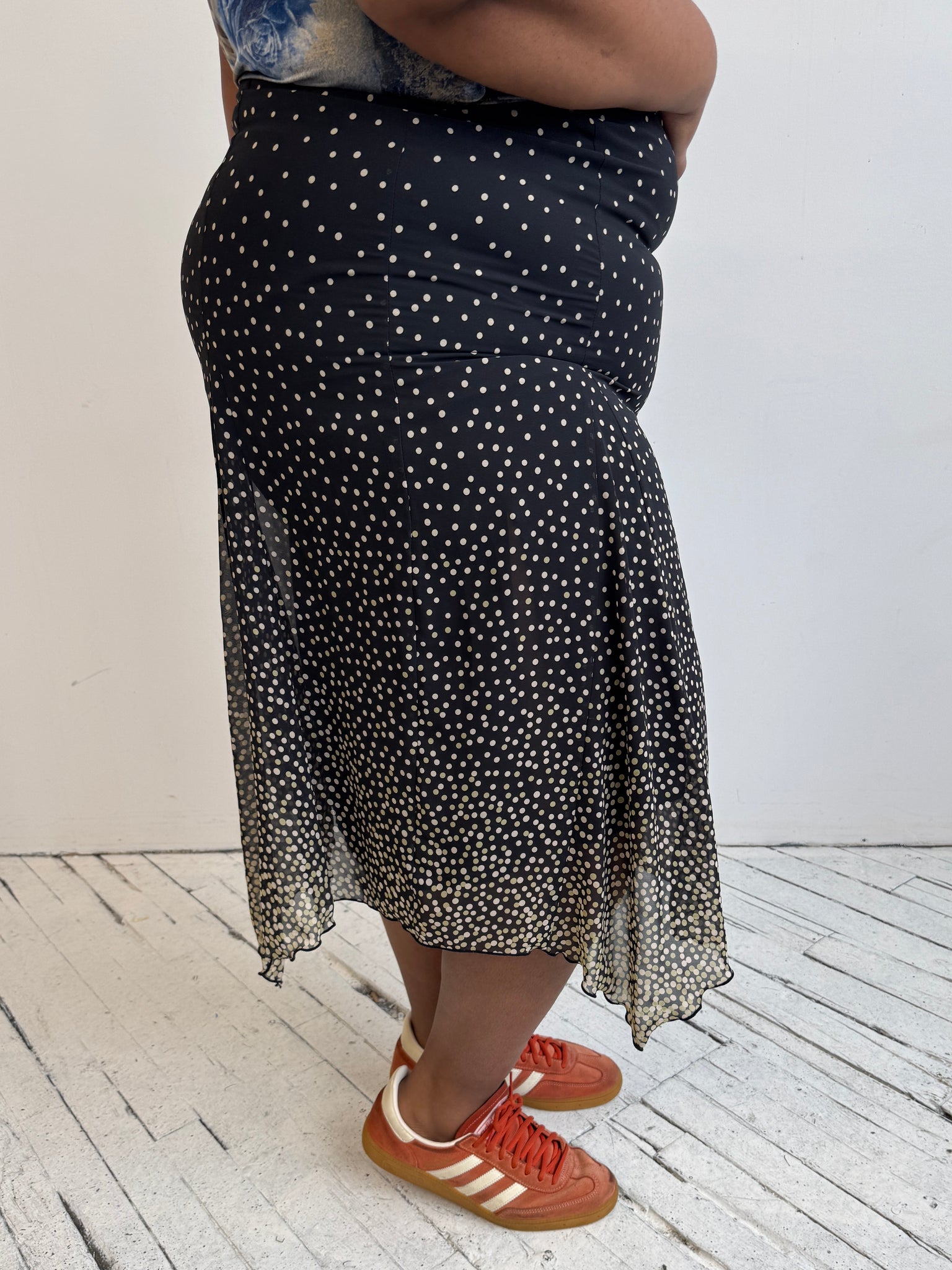 Vintage - Polka Dot Skirt (2X)