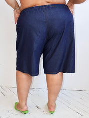 Nettle's Tale - Indigo Campbell Shorts (XL-4X)