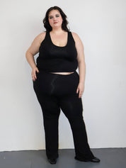 Aline - Aisha Asymmetric Ruched Tank Top (1X-4X)