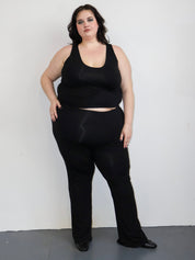 Aline - Aisha Flared Leggings (1X-4X)