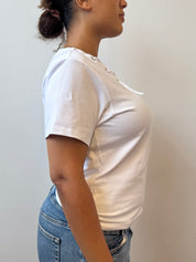 ABL ESTUDIO - Eyelet Tee (L-3X)