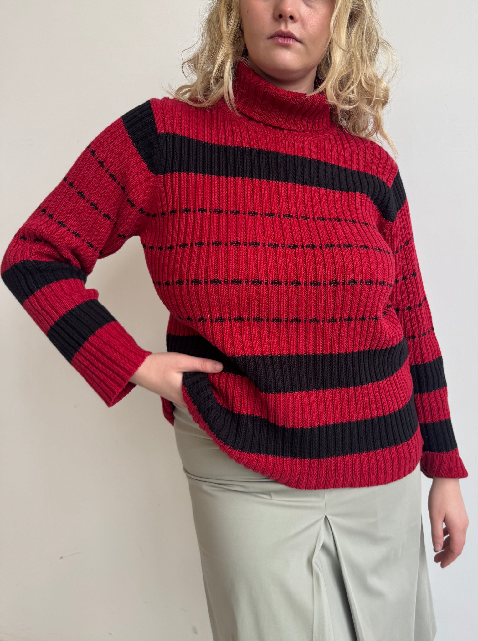 Vintage - Striped Sweater (XL/1X)