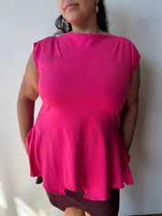 Gina Corrieri - 180 Top - Hot Pink (XL/1X)