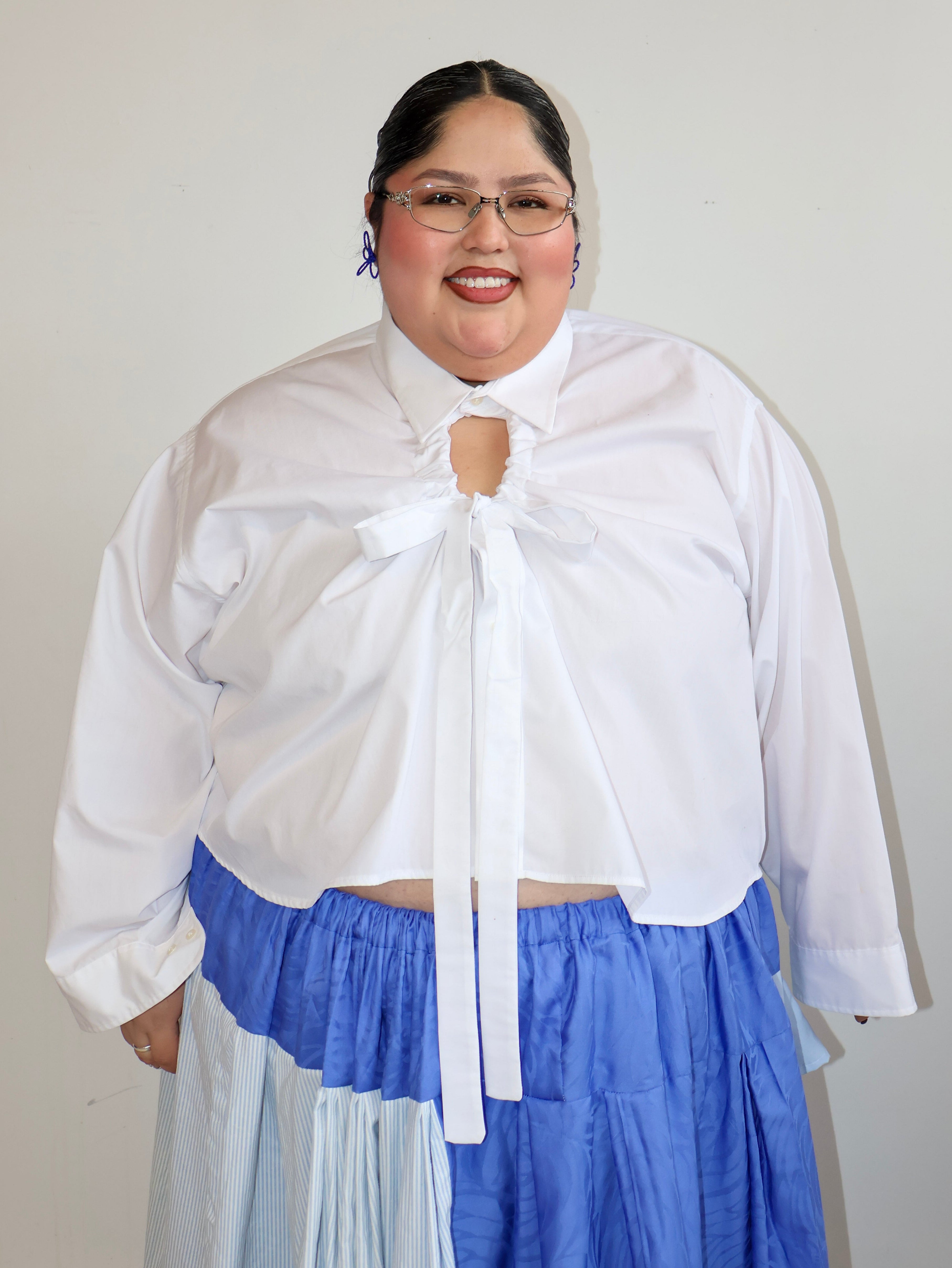 Estudio 1999 x BRZ - White Camisa Ventana (2X + 3X/4X)