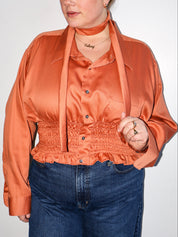 LAHMICHELLA - Rust Marielle Top (2X/3X)