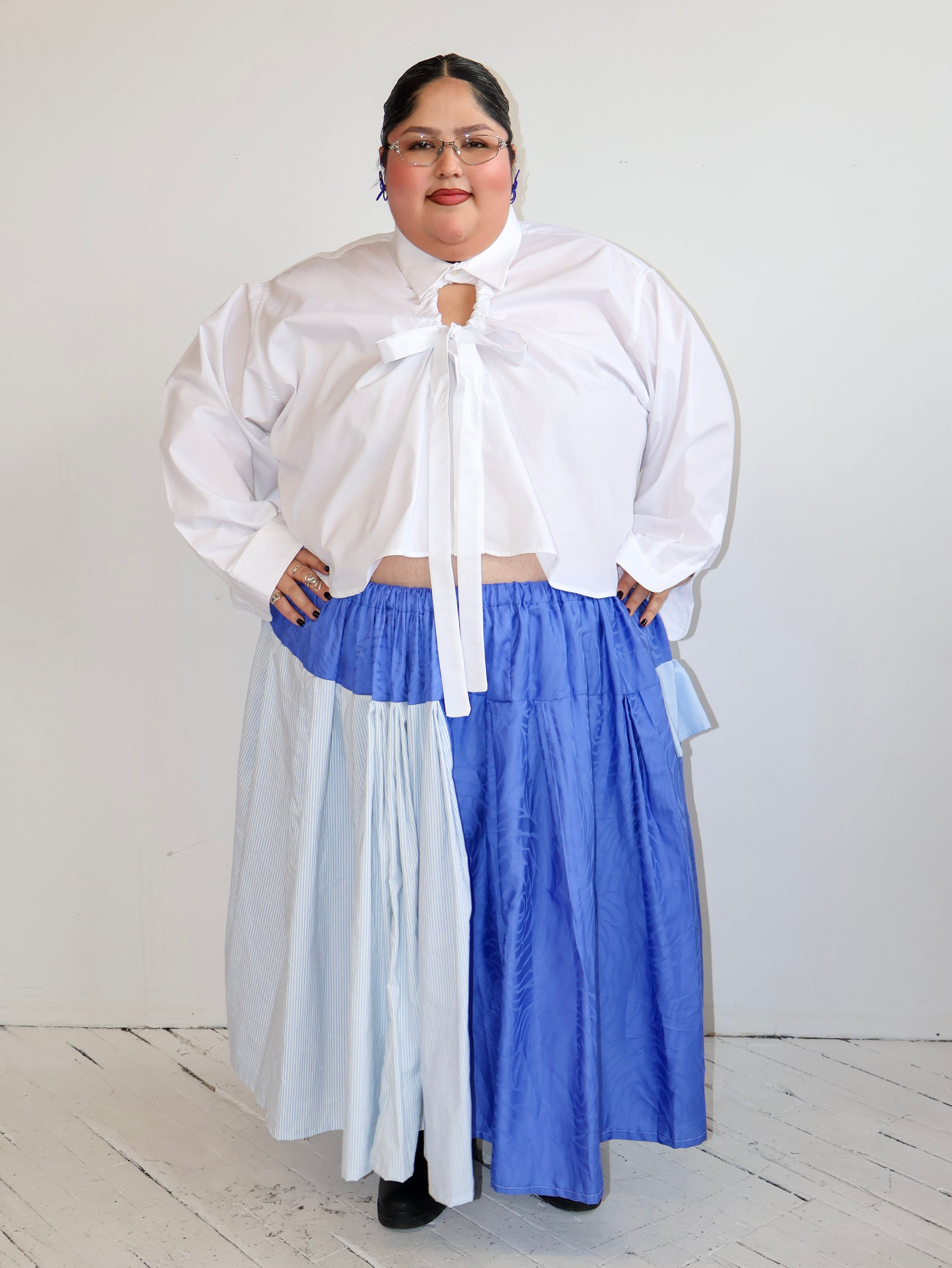 Estudio 1999 x BRZ - White Camisa Ventana (2X + 3X/4X)