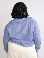 Grandpa's Shirts - Red Ribbon Collared Shirt (2X/3X)