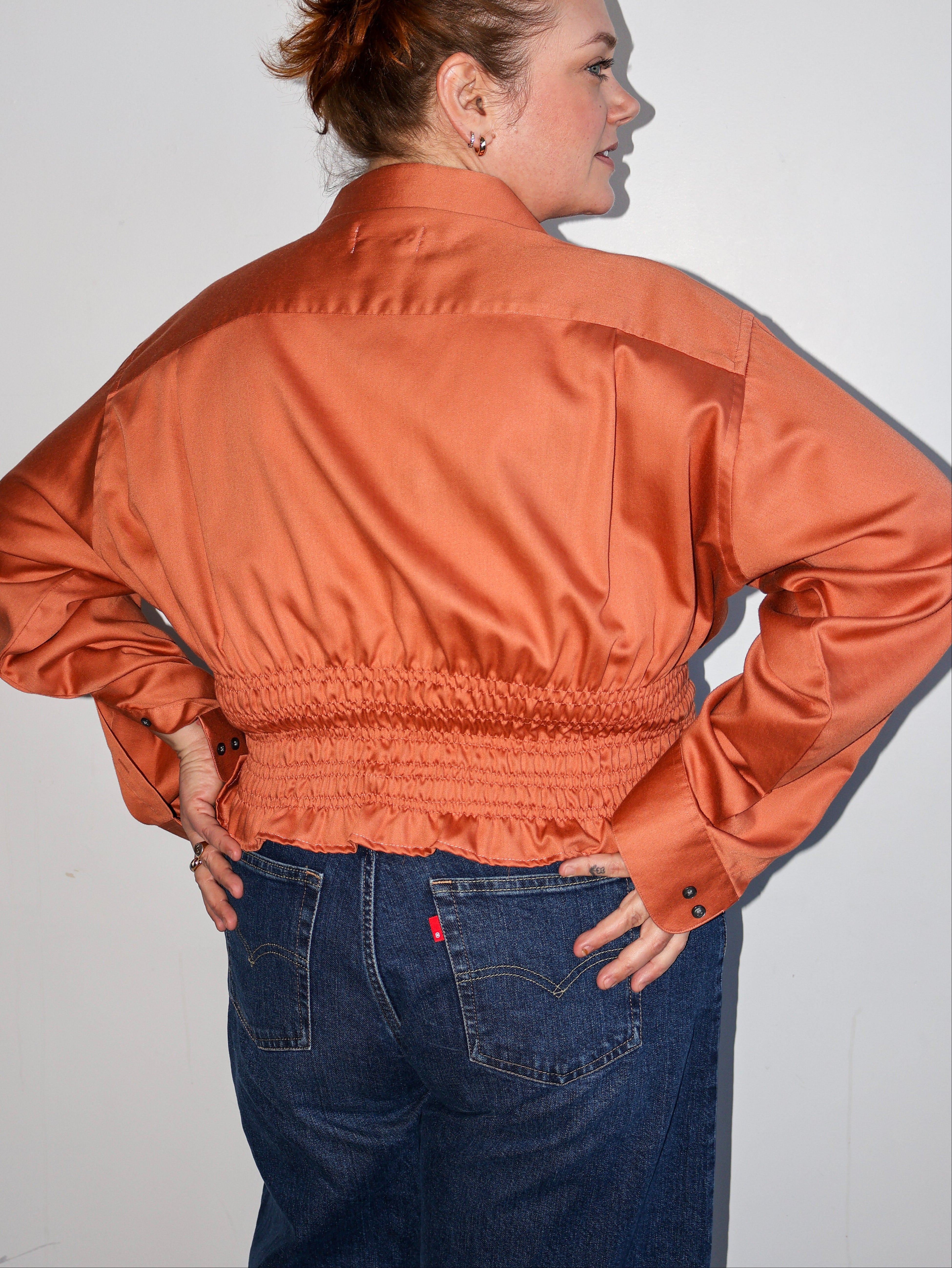 LAHMICHELLA - Rust Marielle Top (2X/3X)