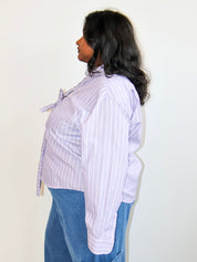 Estudio 1999 x BRZ - Lilac Stripe Camisa Ventana (2X)
