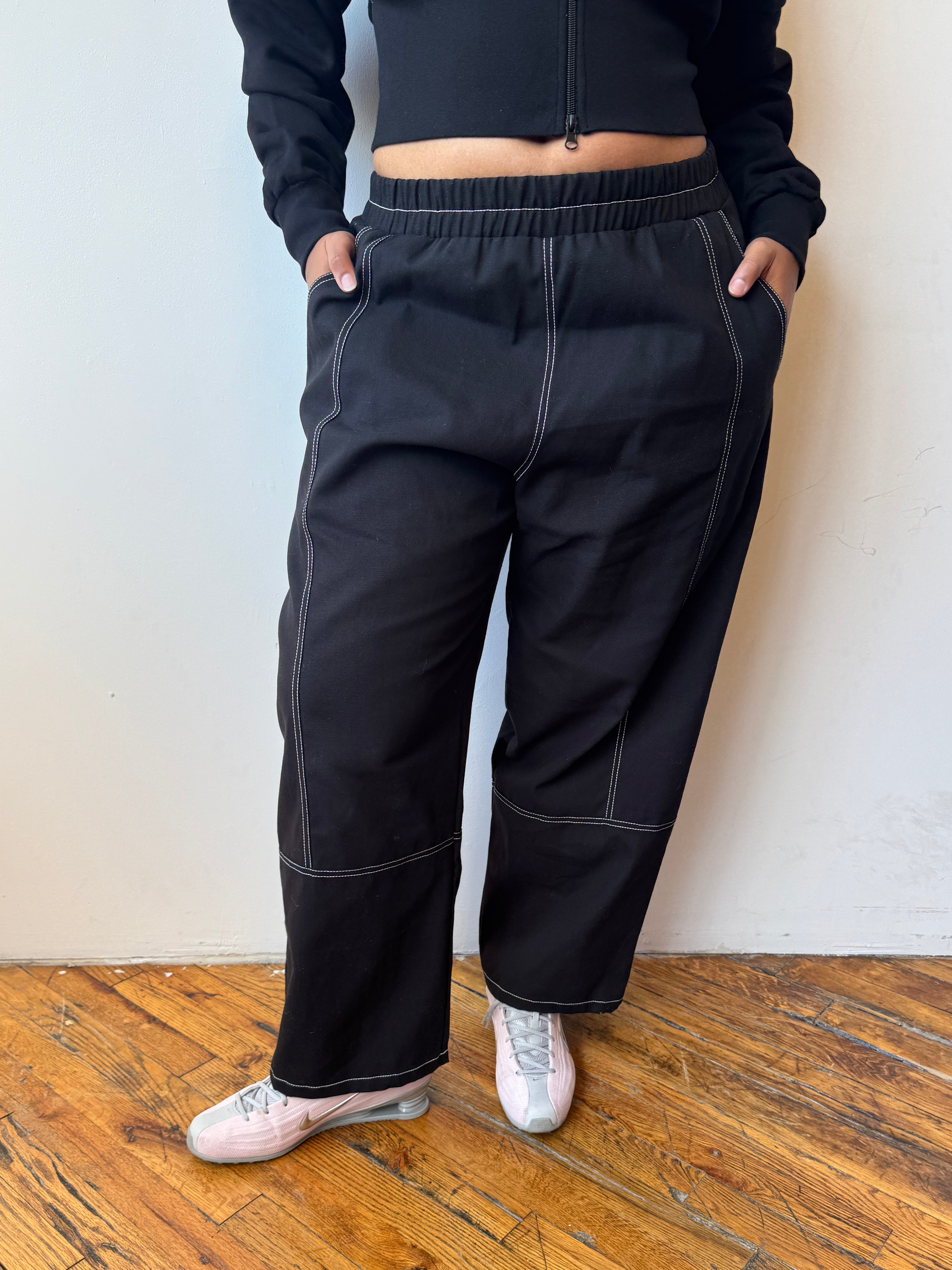 Nettle's Tale - Black Campbell Pant (L-4X)