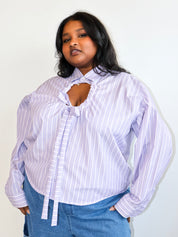 Estudio 1999 x BRZ - Lilac Stripe Camisa Ventana (2X)