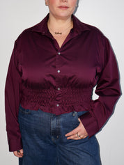 LAHMICHELLA - Plum Marielle Top (1X)