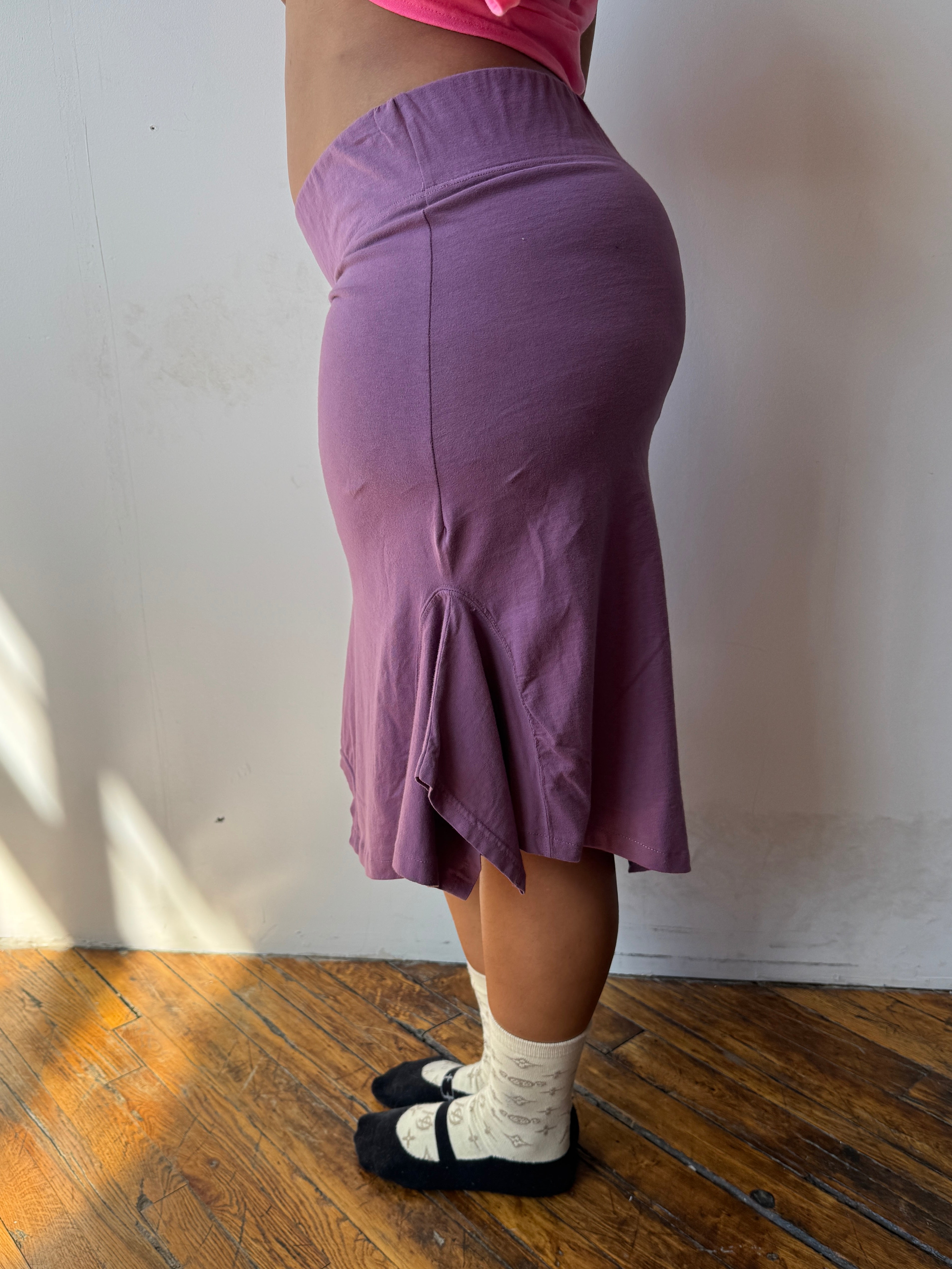Gina Corrieri - Purple Midi Skirt (L/XL + XL/1X)