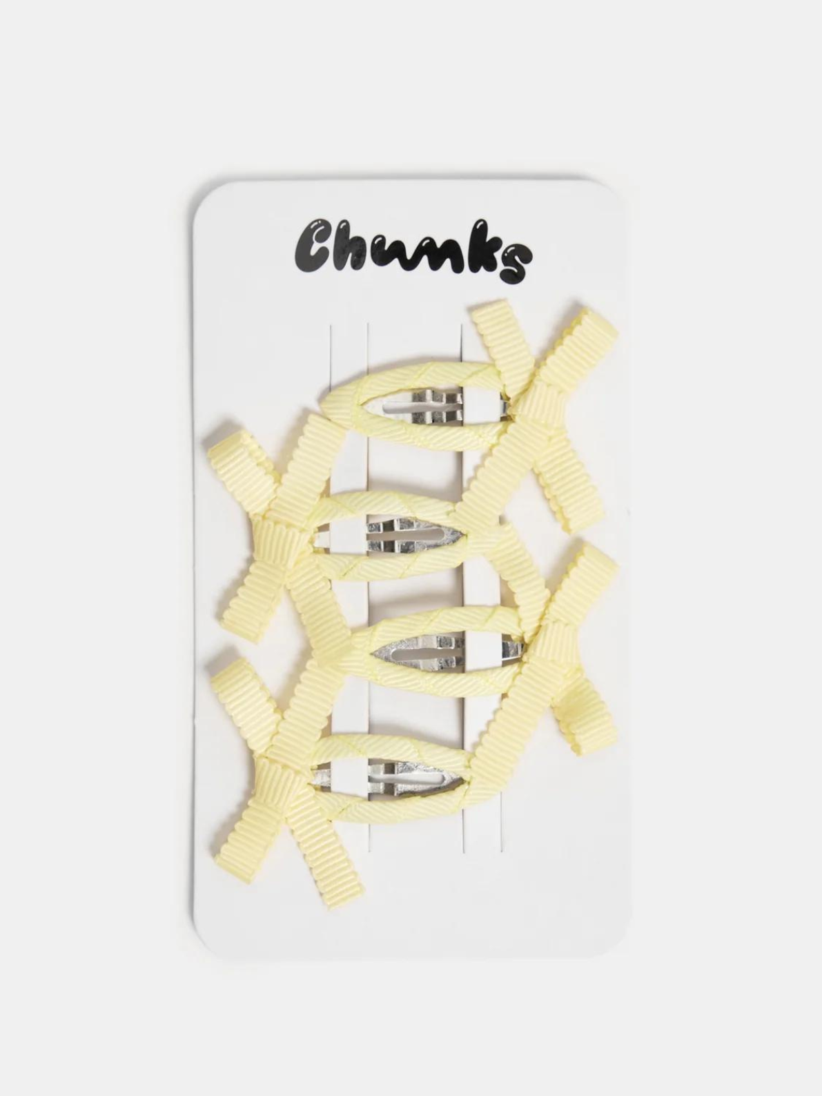 Chunks - Butter Bow Snap Clips