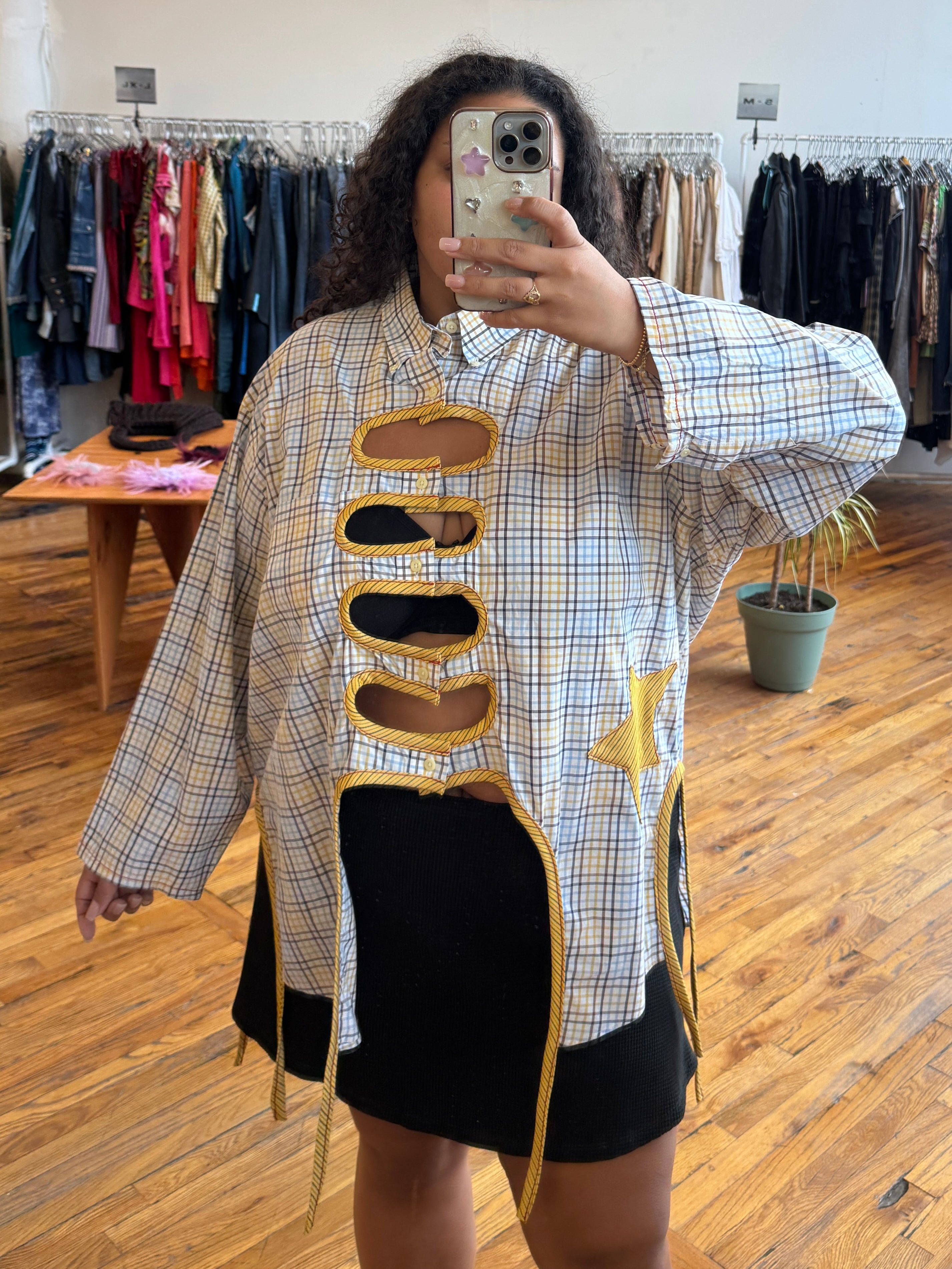 Tiberi x BRZ - Yellow & Blue Shirt (2X)