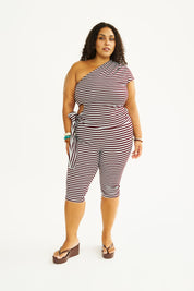 Aline - Avery Pedal Pusher Capris (L-4X)
