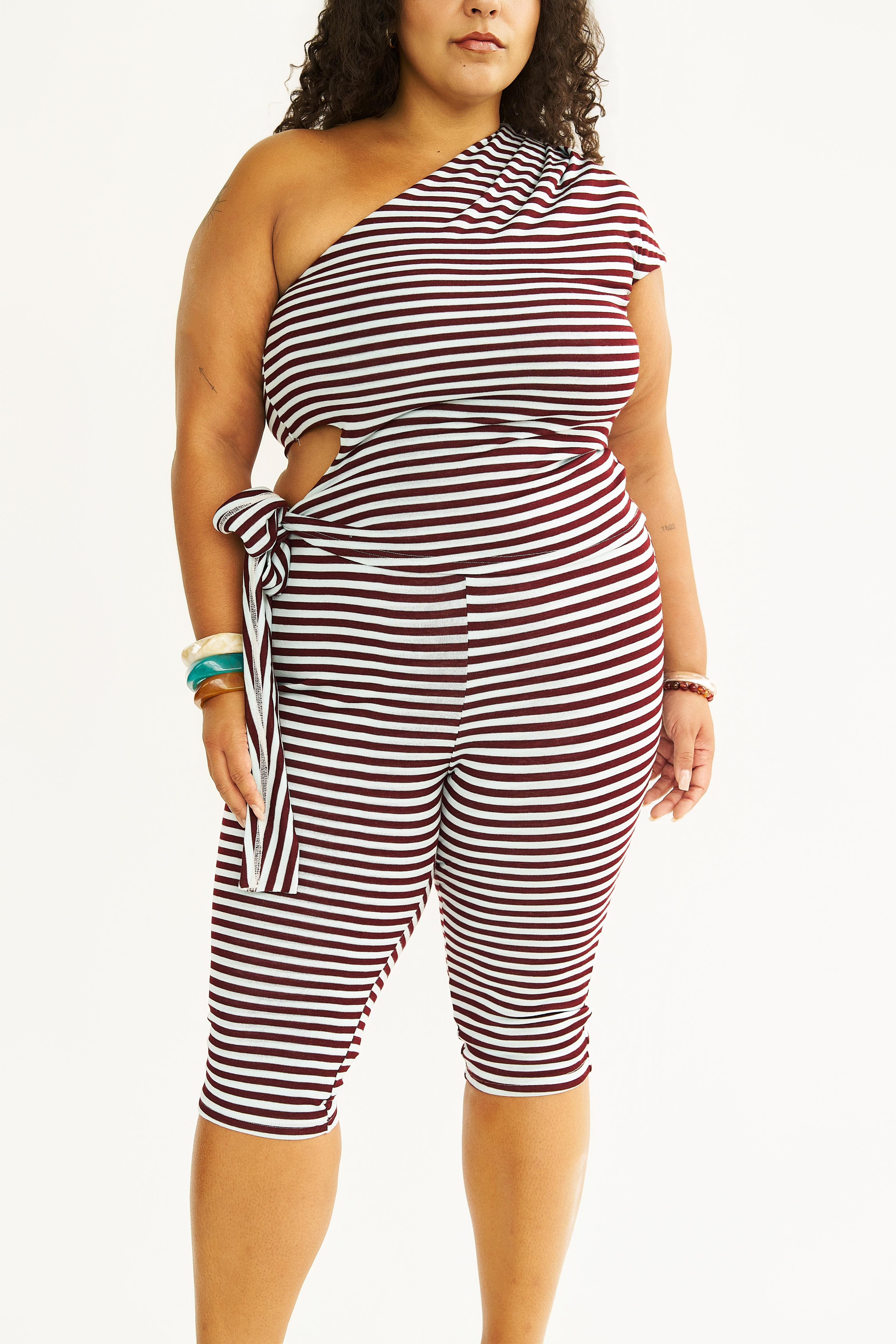 Aline - Avery Pedal Pusher Capris (L-4X)