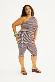 Aline - Avery Pedal Pusher Capris (L-4X)