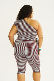 Aline - Avery Pedal Pusher Capris (L-4X)