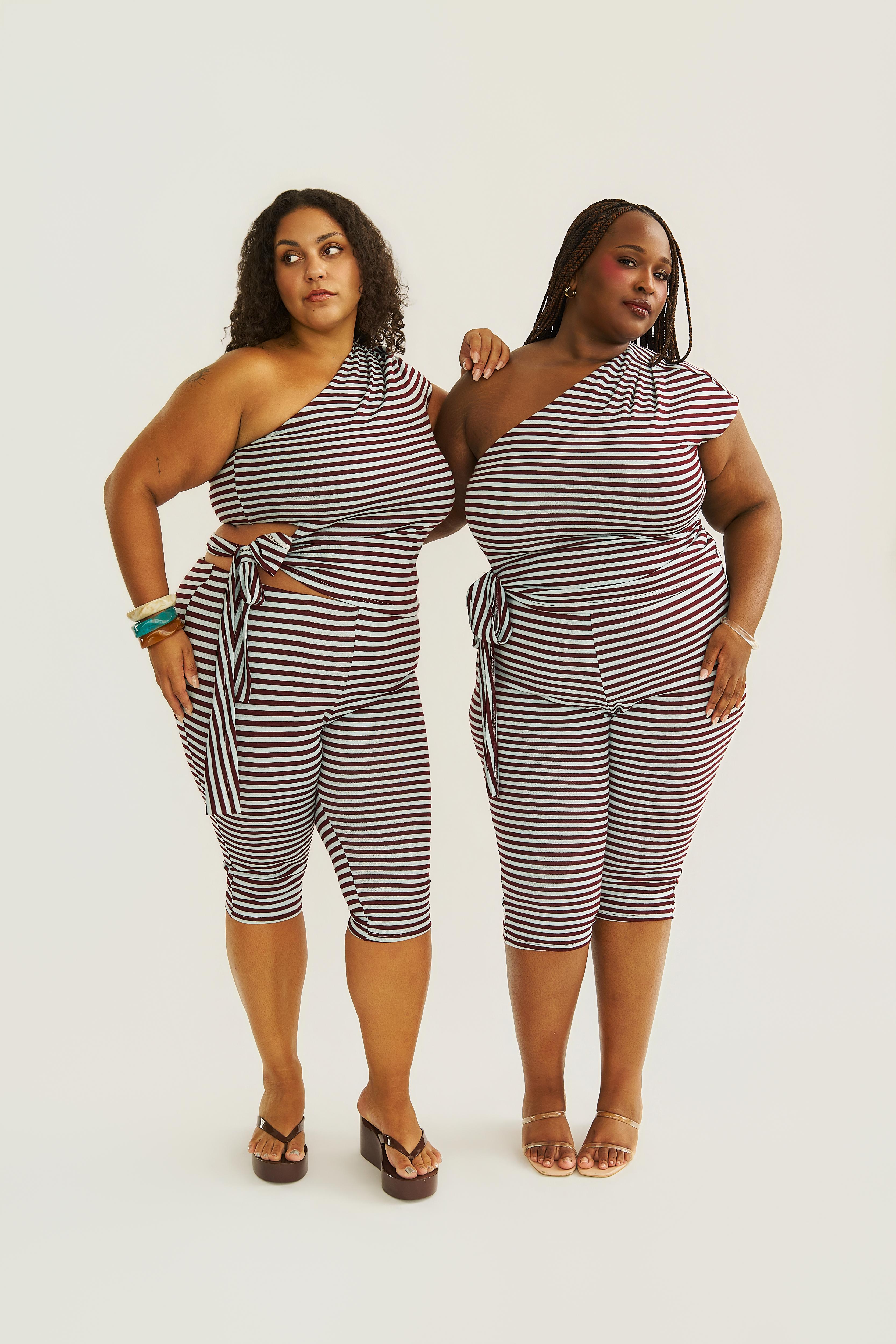 Aline - Avery Pedal Pusher Capris (L-4X)