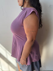 Gina Corrieri - 180 Top - Purple (XL-3X)