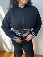 Karla Laidlaw - Circus Jacket - Vintage Black & Silver (XL-3X)