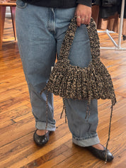 LOOSENDS - Dusk Shoulder Bag in Popped Leopard