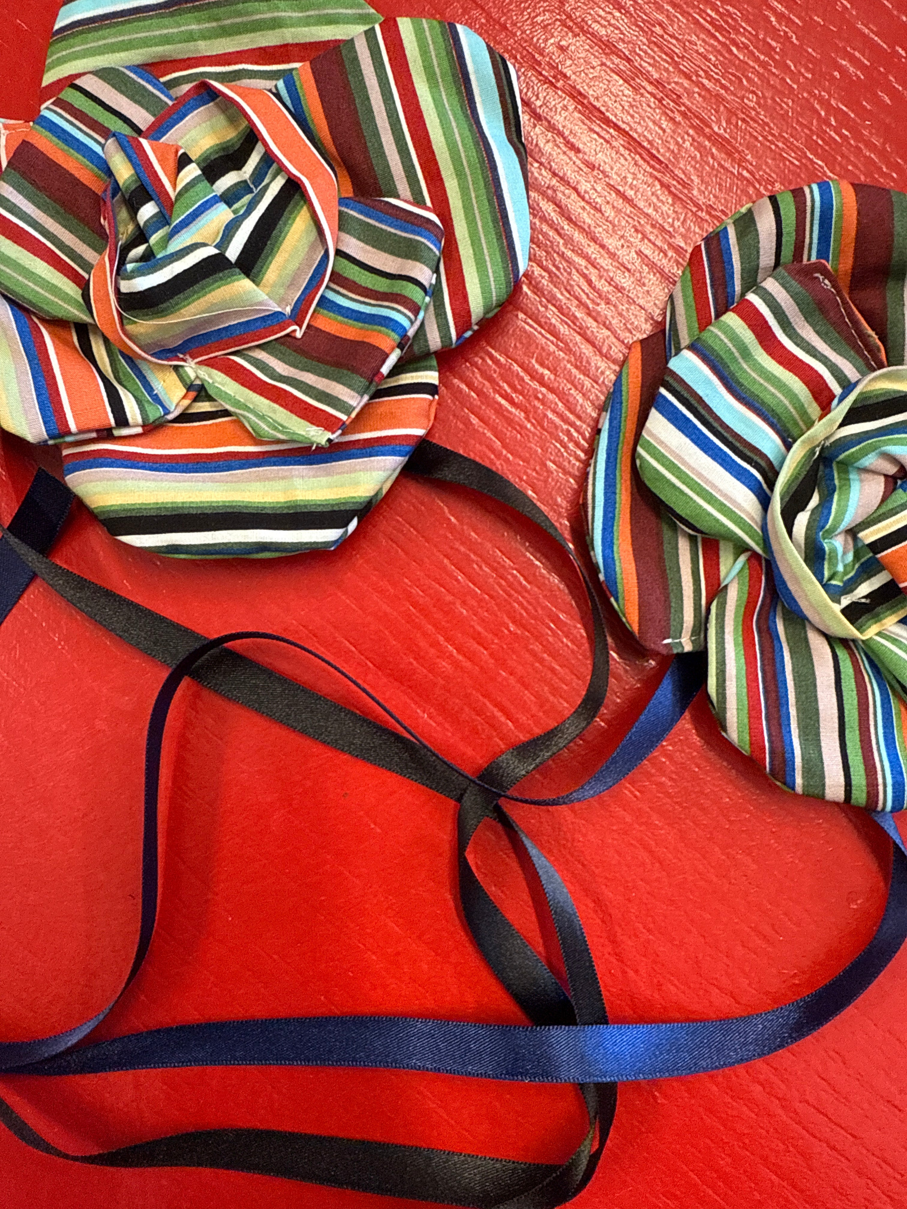 Grandpa's Shirts - Multi Stripe Brooch