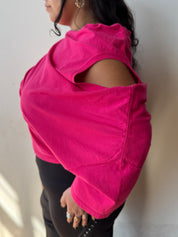 Gina Corrieri - U Top - Hot Pink (XL/1X)