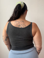 Coco Clem - Carabiner Tank in Slate (L-5X)