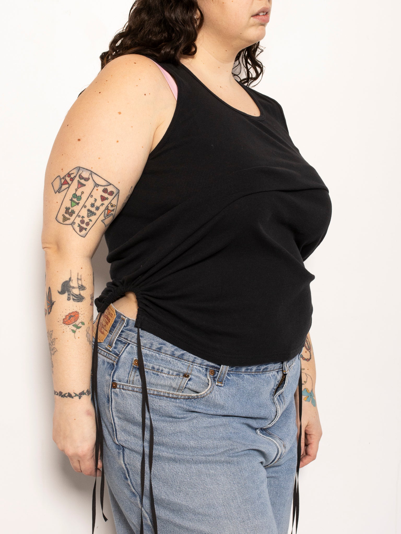 Nena Hansen - Bungee Tank (Black + White, L-3X)