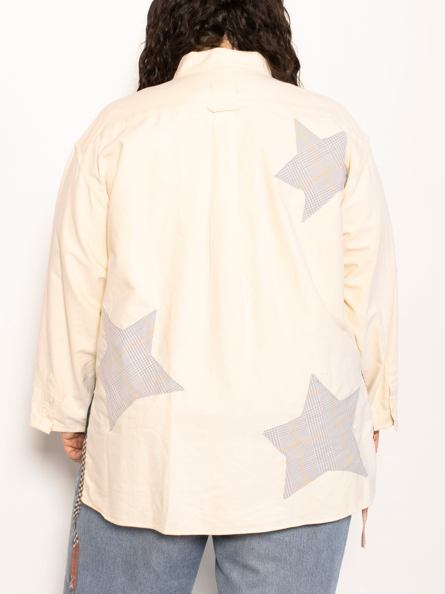 Tiberi x BRZ - Cream Reworked Star Shirt (3X)