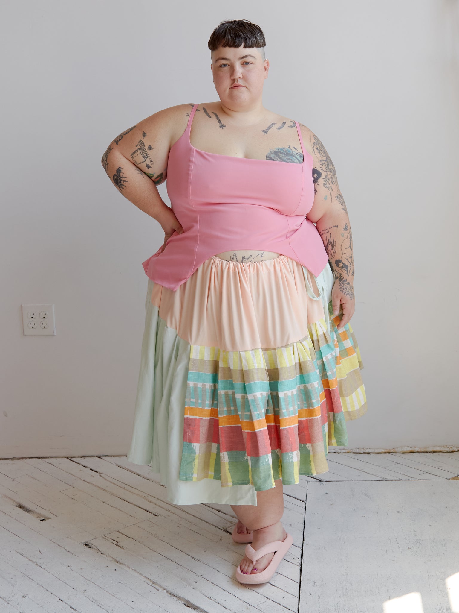 makmak - Rainbow Skirt (S-5X)