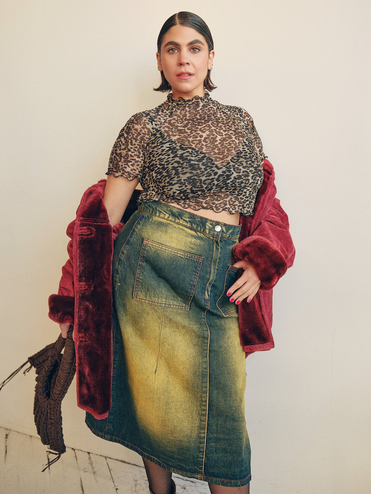 Ester Manas - Easy Top - Feline Mesh (XL-4X)